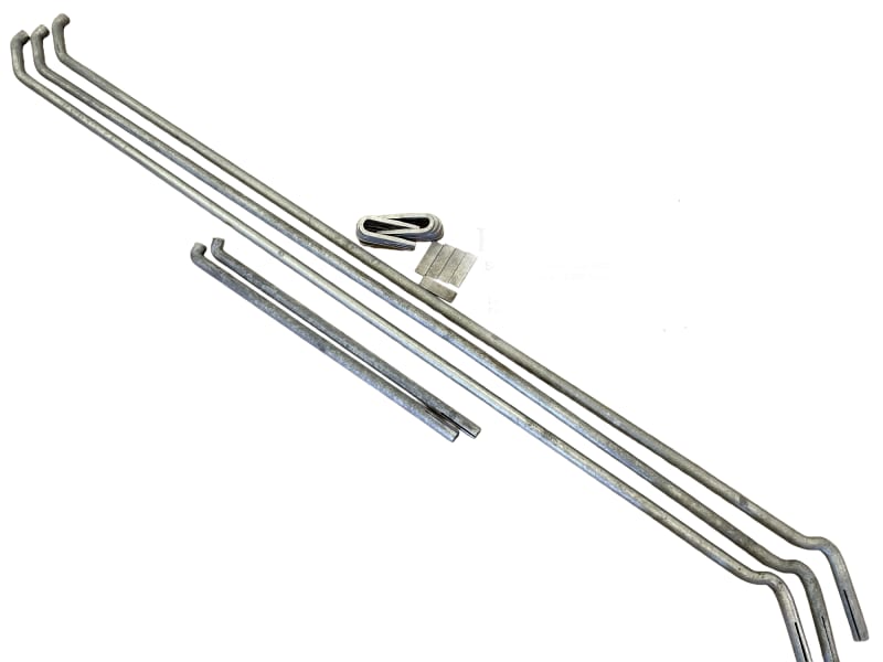 Iron Pole Strut 25 × 2230 mm, Set (2800811)