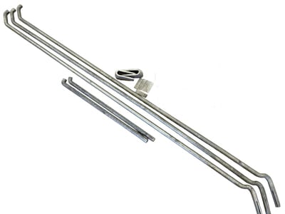 Iron Pole Strut 25 × 2230 mm, Set