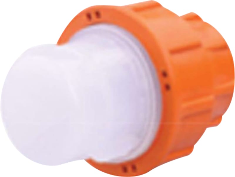 DL END CAP Fibre Duct 50mm (3280-50-E-TRANS)
