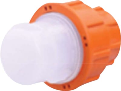 DL END CAP Fibre Duct 50mm