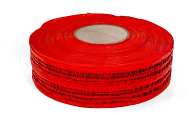 Notificationnett without WIRE 20cm 300M RED