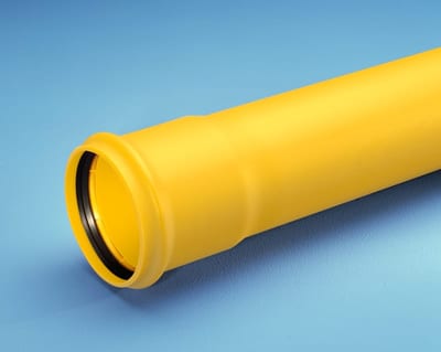 Smooth Cable Conduit 110mm PP Yellow SN8 3M
