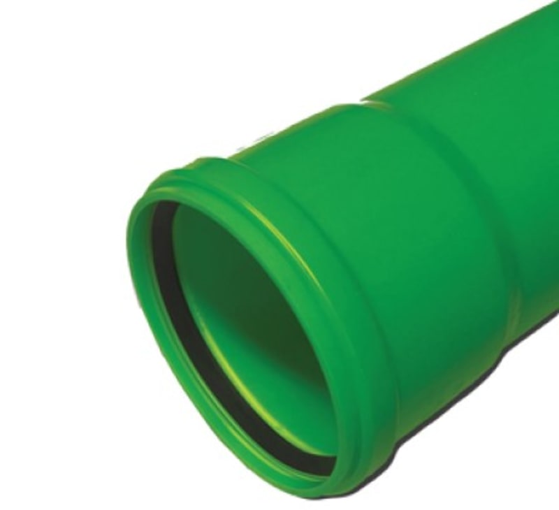 Smooth Cable Conduit 50mm PP Green SN8 6M (3077227)