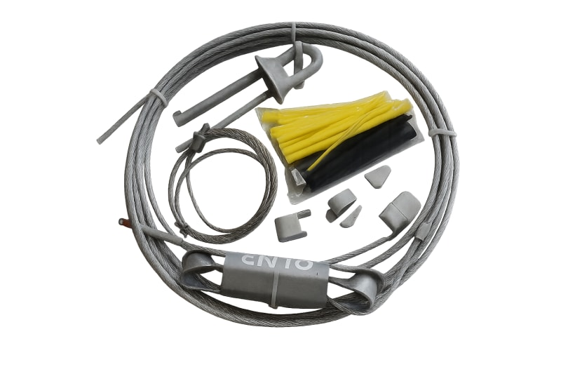Guy Wire Set 50 mm² with Insulator, 14 m (2801302)