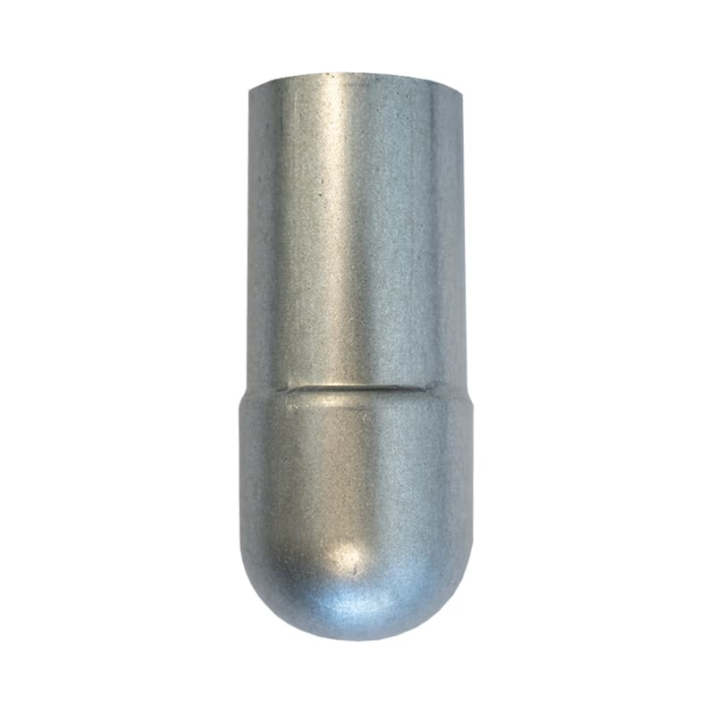 Castor KVE Cable Protection End Piece 28mm Stainless Steel (320179)