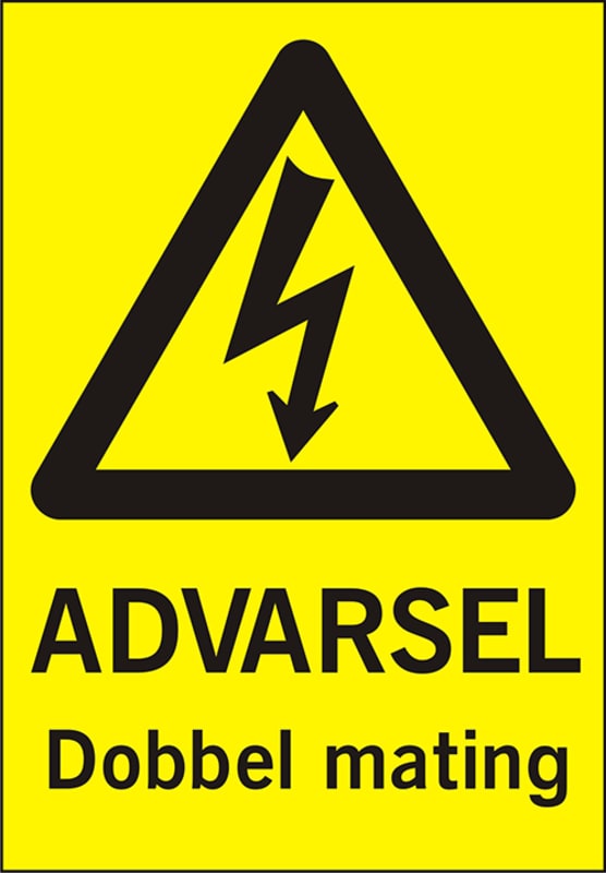 Sign ADNOTIFICATION Double mating (NO05043P)