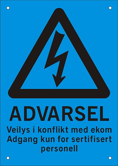 SIGN Street lighting in konflikt ekom