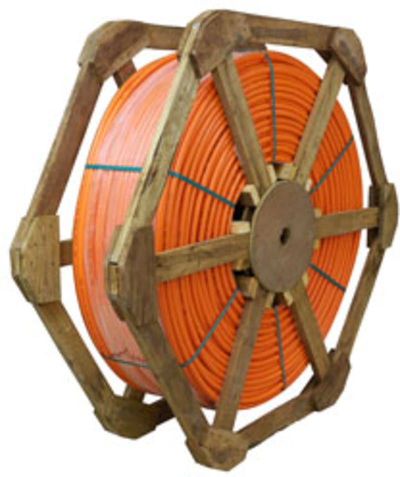 Melbye DBS 25/21 mm Thick-Walled Fibre Duct Orange