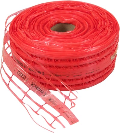 Melbye Red Underground Warning Mesh 200 mm Wide with Tracer Wire
