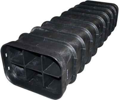 Melbye 6-Way Multi-Duct Clipless for Micro-Duct Bundles