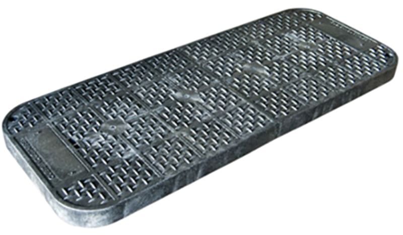 Melbye PV2460 Cast-Iron Manhole Cover B125 FR70, 3-Piece Pentahead (2822095)