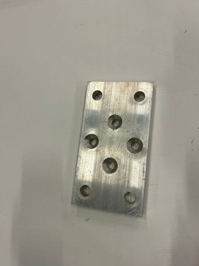Alu.adapter f. isolator