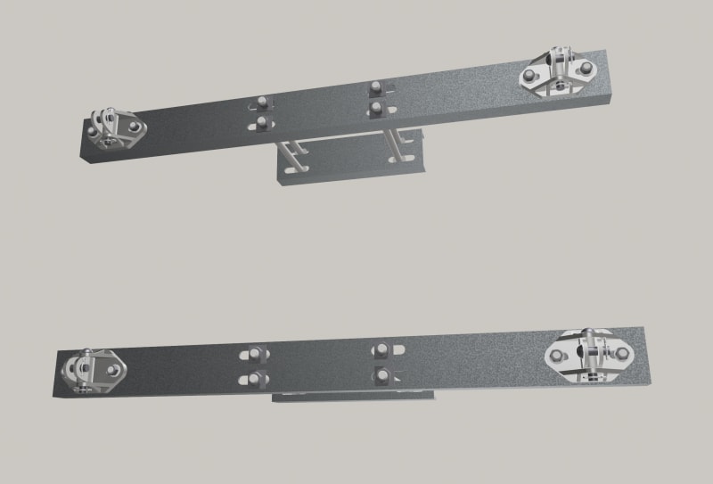 Fjellskålnes 2822150 Bracket for H-Pole 8-9.5 m, Version A