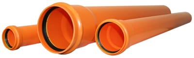 50/1,8MM-6M PVC Cable Conduit SN8 Orange