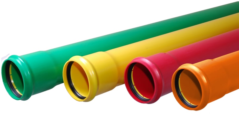 125/3,7MM-6M PVC Cable Conduit SN8 Yellow (70005825)
