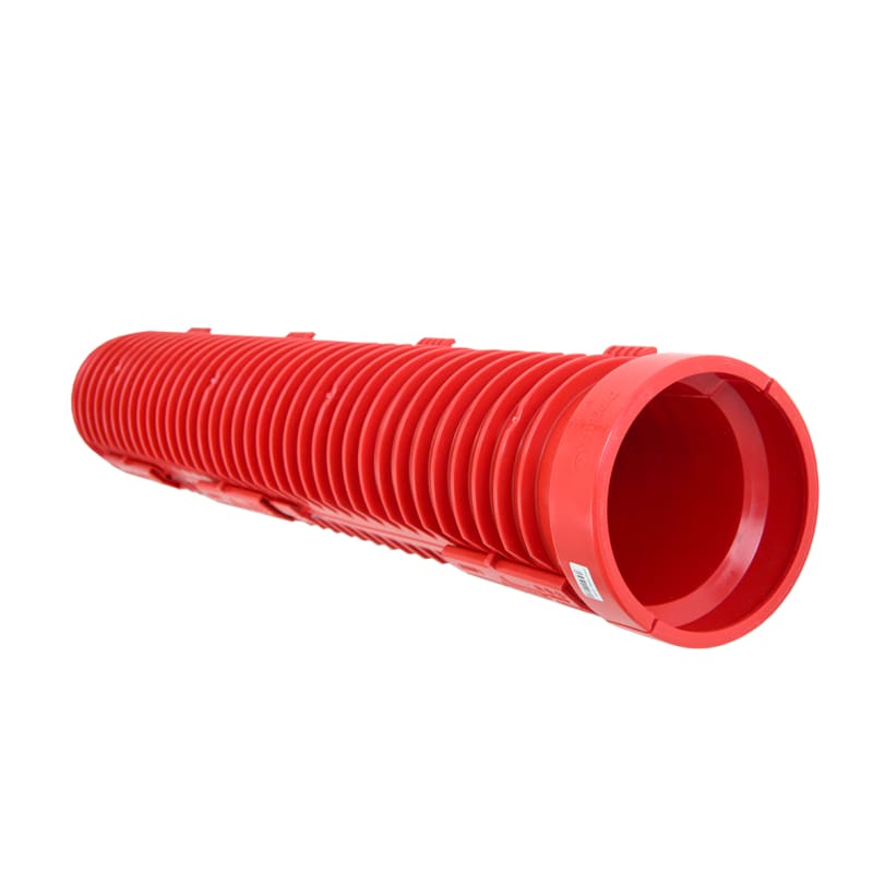 Pipelife Divio Split Cable Duct 160 mm, 1000 N, Red (154076)