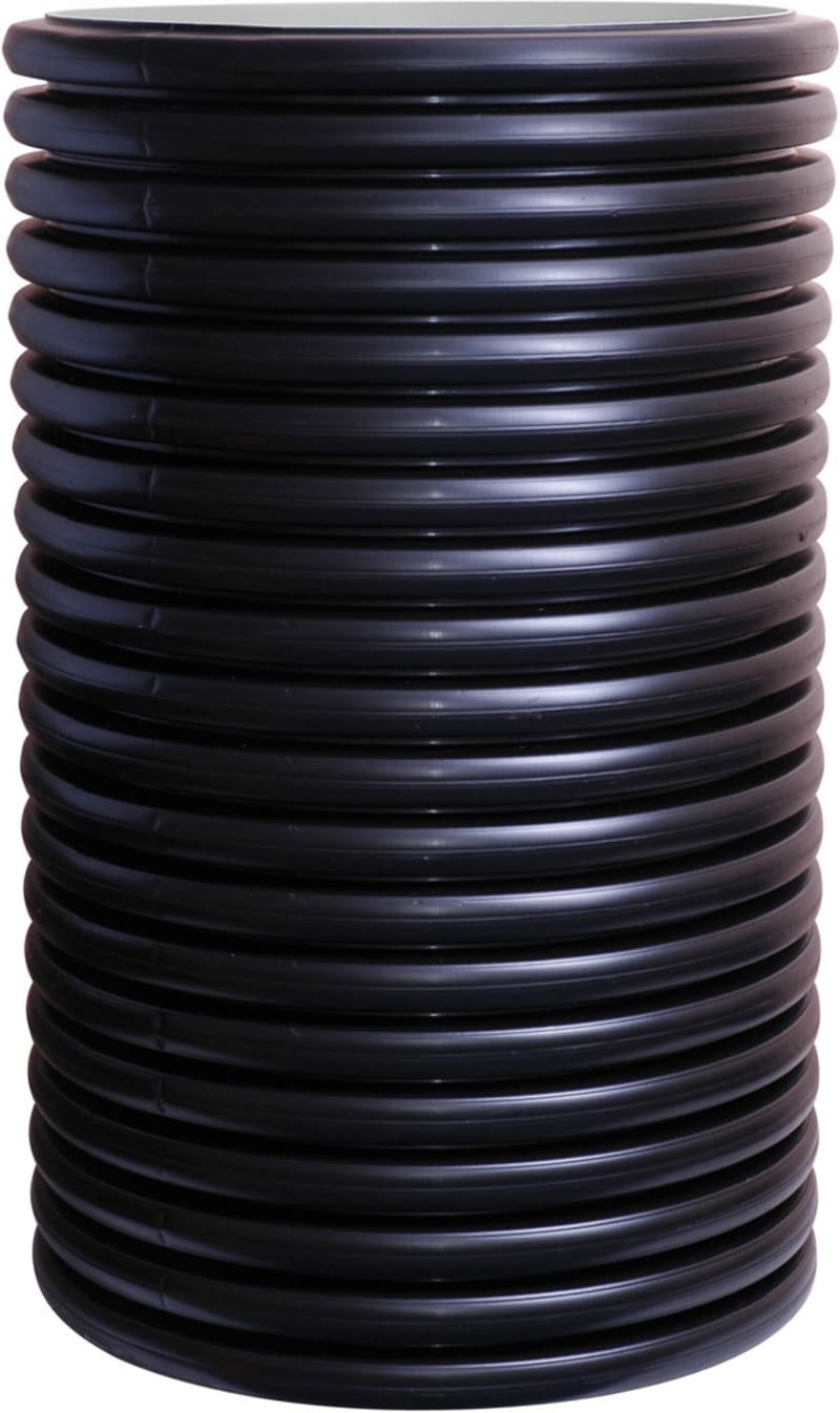 Pipelife Formwork Pipe DN 800, Corrugated PP Double-Wall, 6 m Black (2835529)