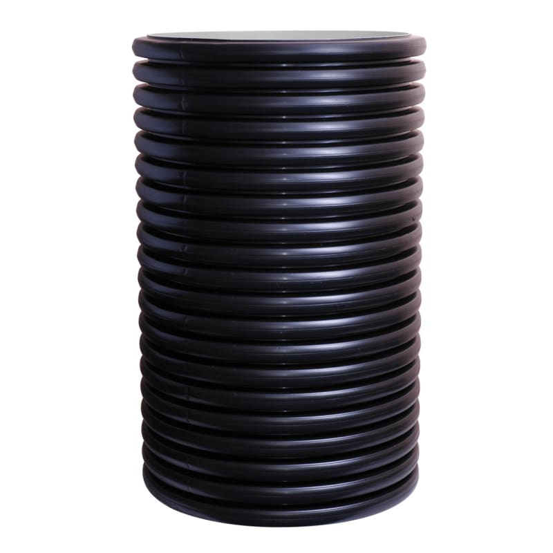 Pipelife 2835531 Formwork Pipe DN1200, OD1356 mm x 3 m, PP Corrugated