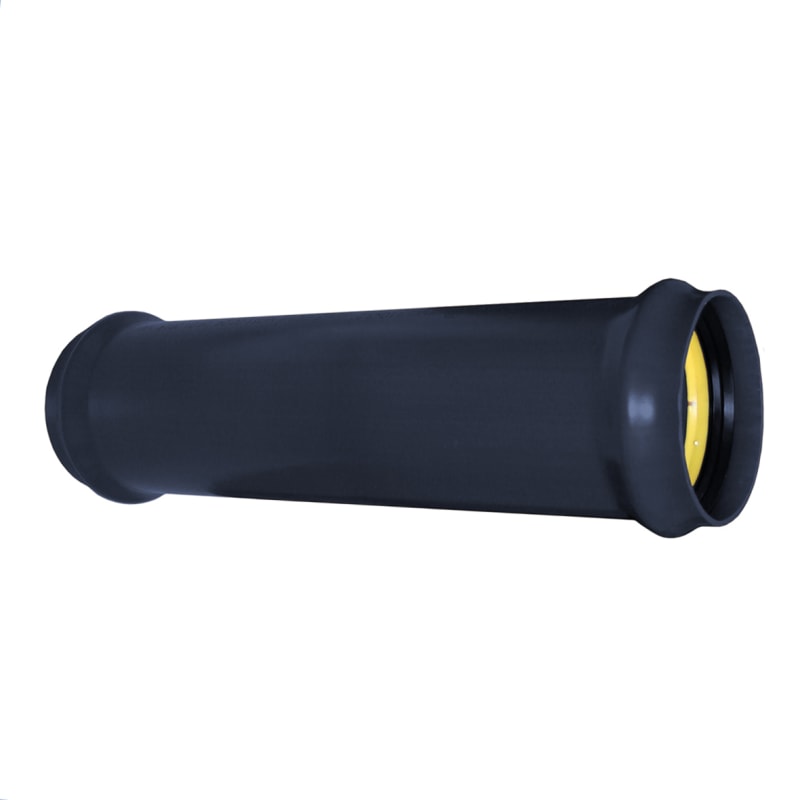 Pipelife PVC Long Sliding Coupling 110 mm Black (70007543)