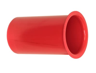160MM-20CM PVC Trompetspiss RED