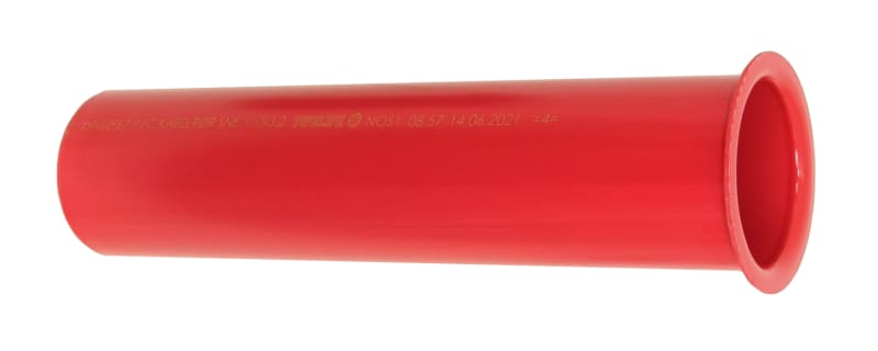 125MM-50CM PVC Trompetspiss RED (70020566)