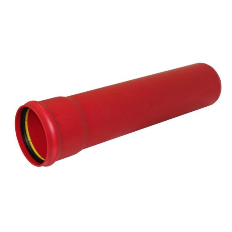 110/3,2MM-6M PVC Cablepipe SN8 RED (70005818)