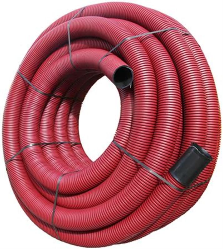 75/64-50M PE DV KORR.Cable Conduit RED (570076)