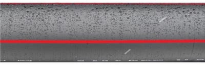 Cable Conduit 160mm 6M PE100RC SN64 RED size.
