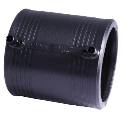 160 PE 100 SN64 Elektrocoupling Black