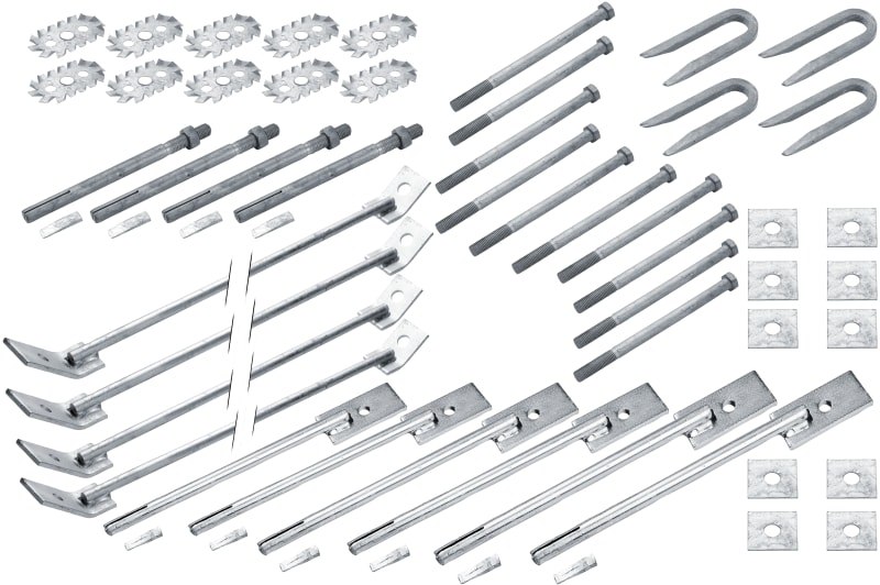 Pole Stay 22 mm for A-Mast, Complete (05-6010-00)