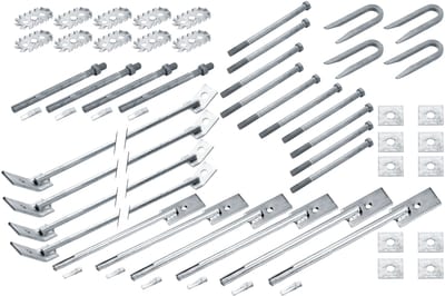 Pole Stay 22 mm for A-Mast, Complete