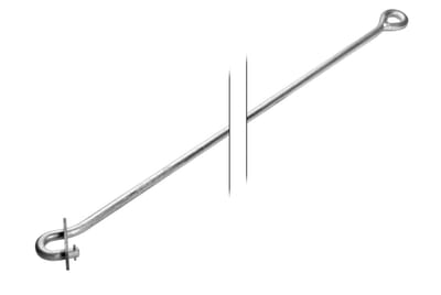 Bardunstag with LOCK 22X1200MM