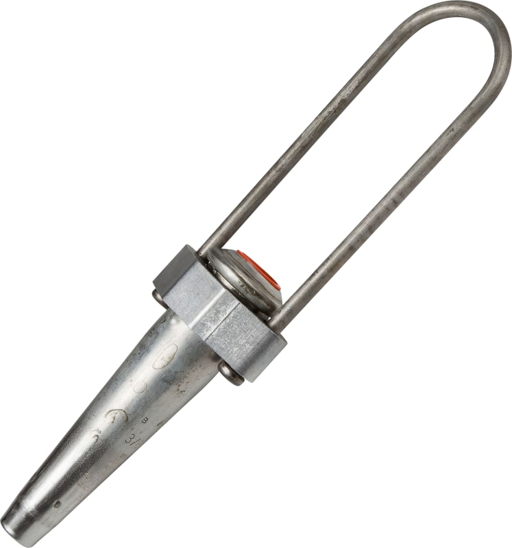 Ensto EGO 5199 Automatic Dead-End Guy Grip with Clip, 18 mm²