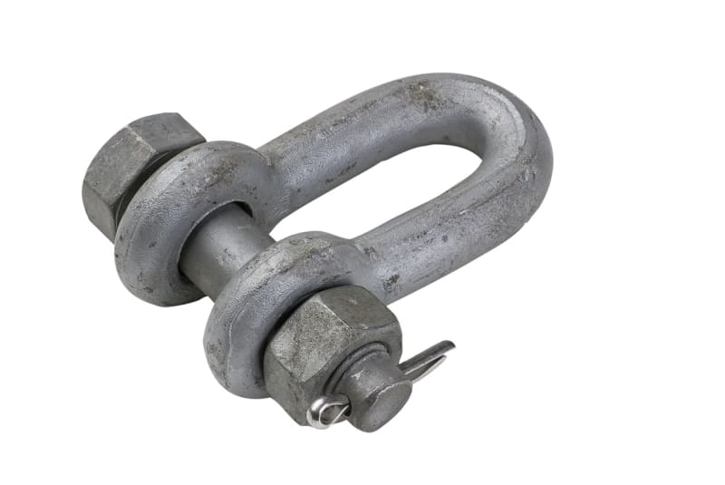 Brodr. Berntsen Round Shackle 5/8" with SL390 Screw Pin 09-2320-00