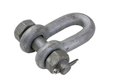 Brodr. Berntsen Round Shackle 5/8" with SL390 Screw Pin 09-2320-00