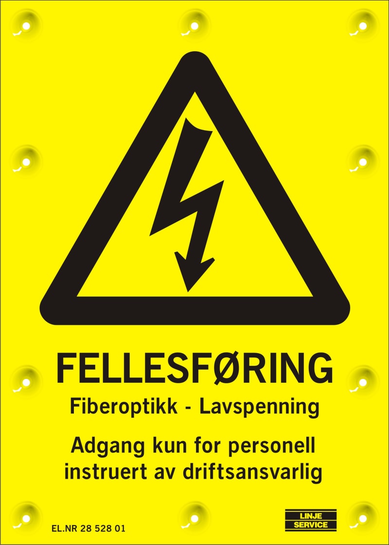 Linjeservice Shared-Route Fibre Optic Marker HN1F-LS