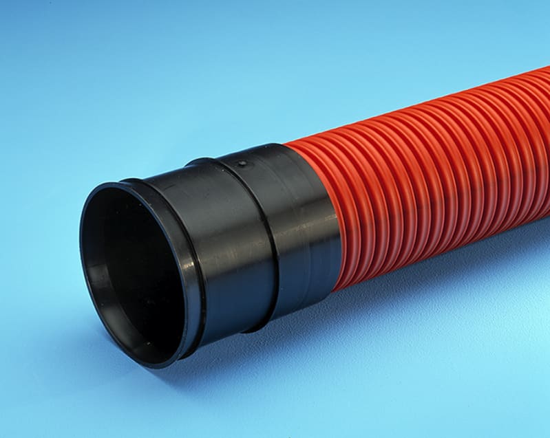 DV Cable Conduit PE 65/75mm RED SN8 6M (3065577)