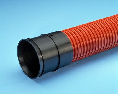 DV Cable Conduit PE 65/75mm RED SN8 6M