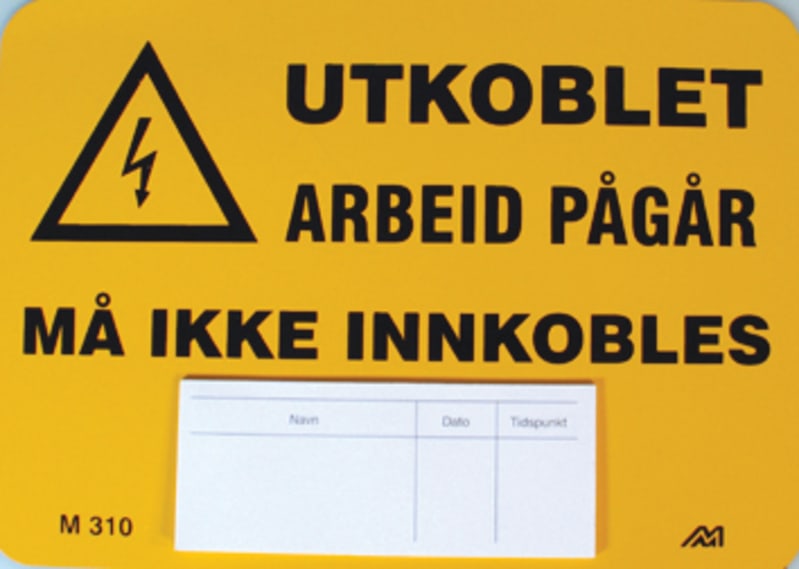 Magnetic Sign DUK with Notepad (M310-1)