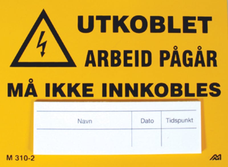 Magnetic Sign with Notepad (M310-2)