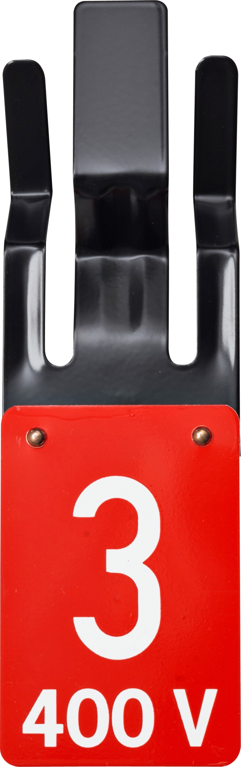 Sign KL45 RED/White TALL3 400V (NOKL45RW3)
