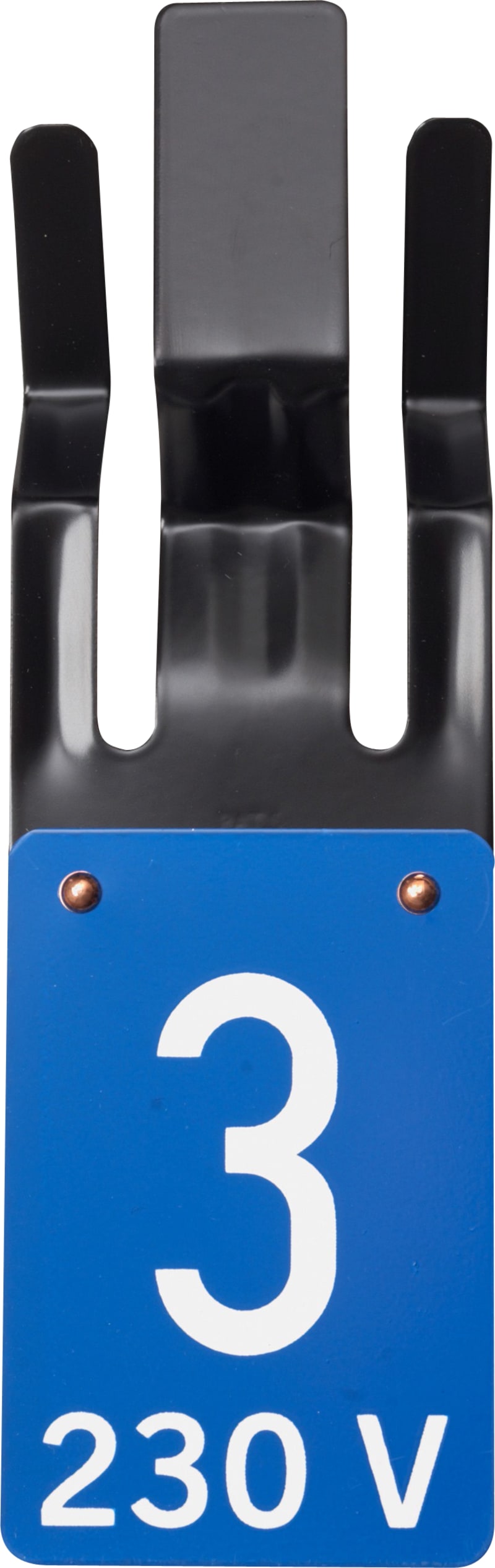 Sign KL45 BLUE/White TALL3 230V (NOKL45BW3)