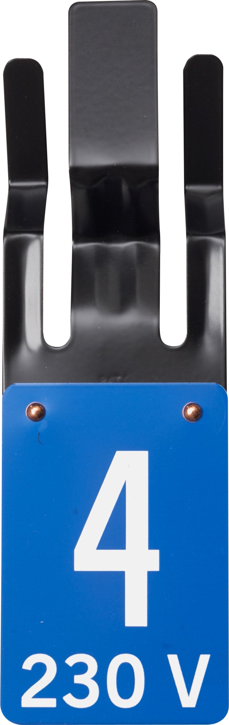 Sign KL45 BLUE/White TALL4 230V (NOKL45BW4)
