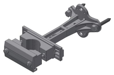 Cable Bracket with Clamp KKLF142