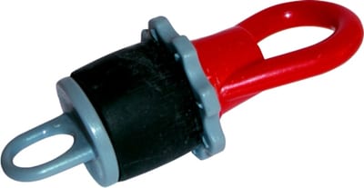 End Plug T/DL PIPE 40mm with HOOK RED/Black