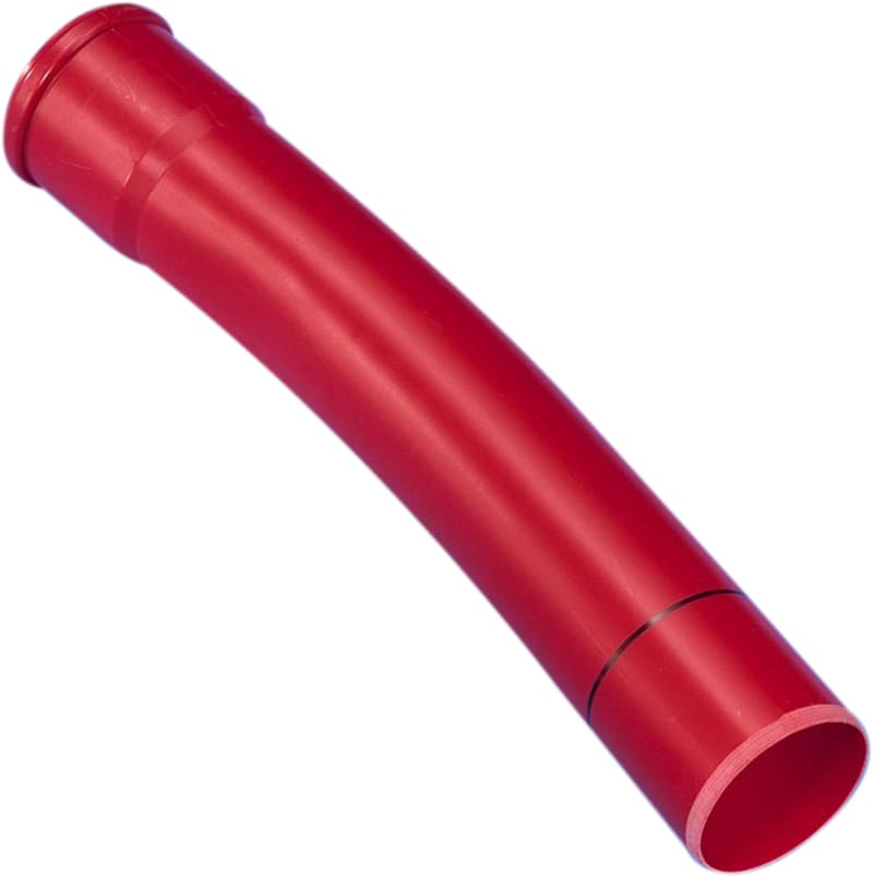 Long-Radius Bend 125mm PP 15 GR. R=2000 RED (3063689)
