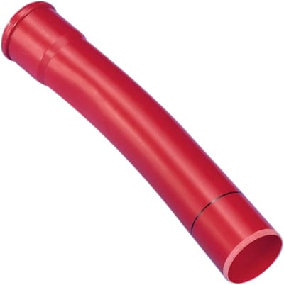 Long-Radius Bend 125mm PP 15 GR. R=2000 RED