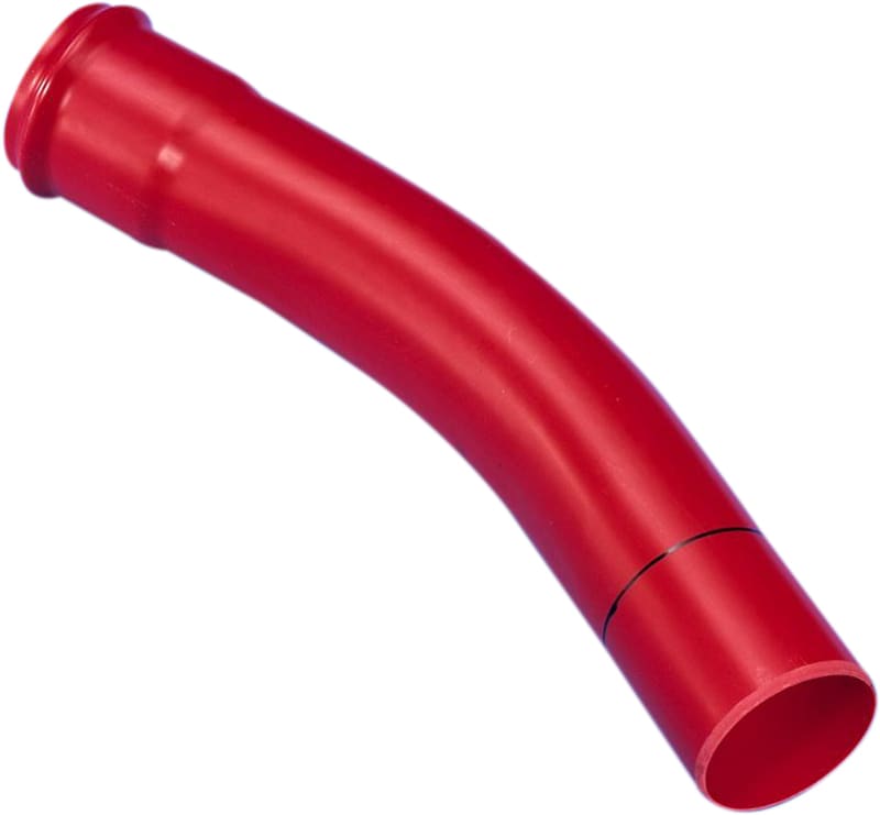 Long-Radius Bend 125mm PP 30 GR. R=2000 RED (3063690)