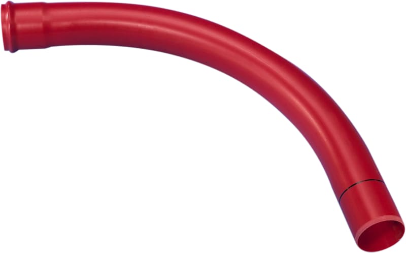 Long-Radius Bend 125mm PP 90 GR. R=2000 RED (3063691)