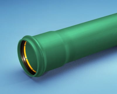 Smooth Cable Conduit 110mm PP Green SN8 6M (art 8068387)